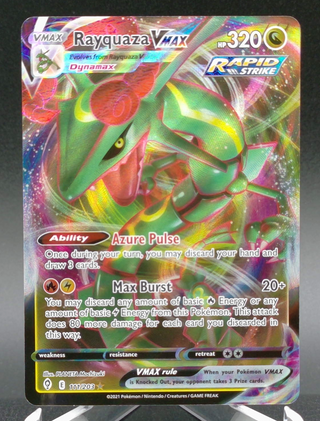 Rayquaza VMAX #111 — Copy #1 (NM) front
