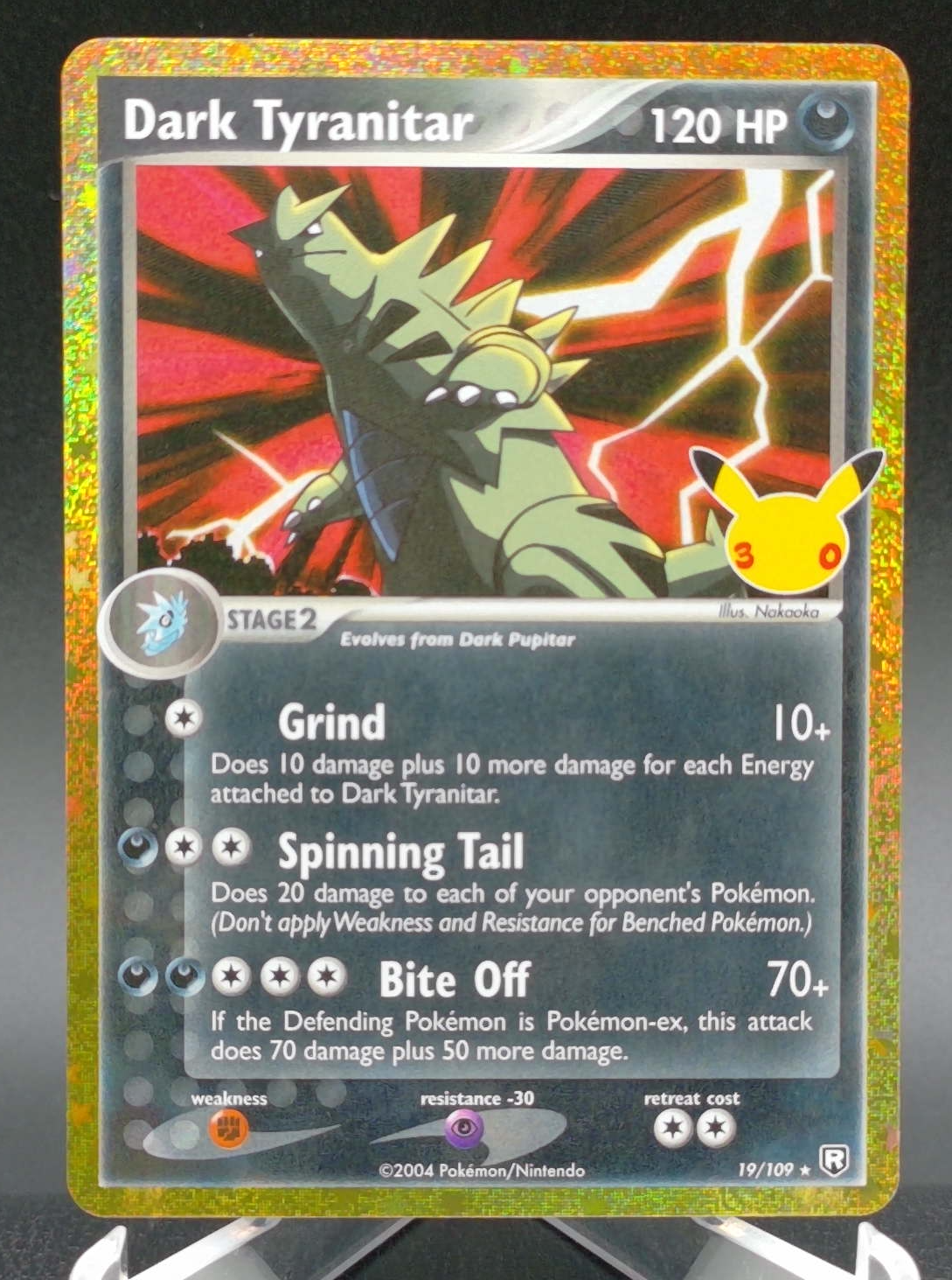 Dark Tyranitar #006 — front