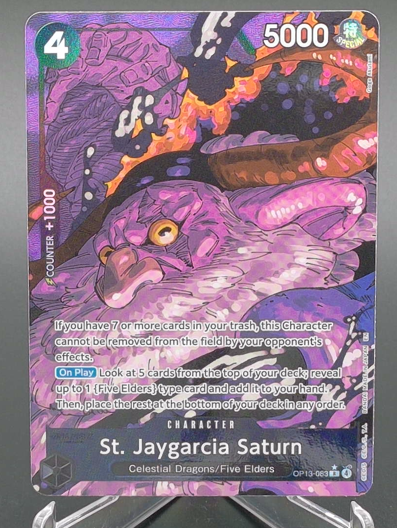 St. Jaygarcia Saturn #083 - Front