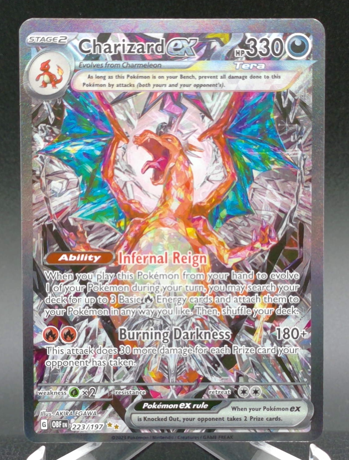 Charizard ex #223 — front