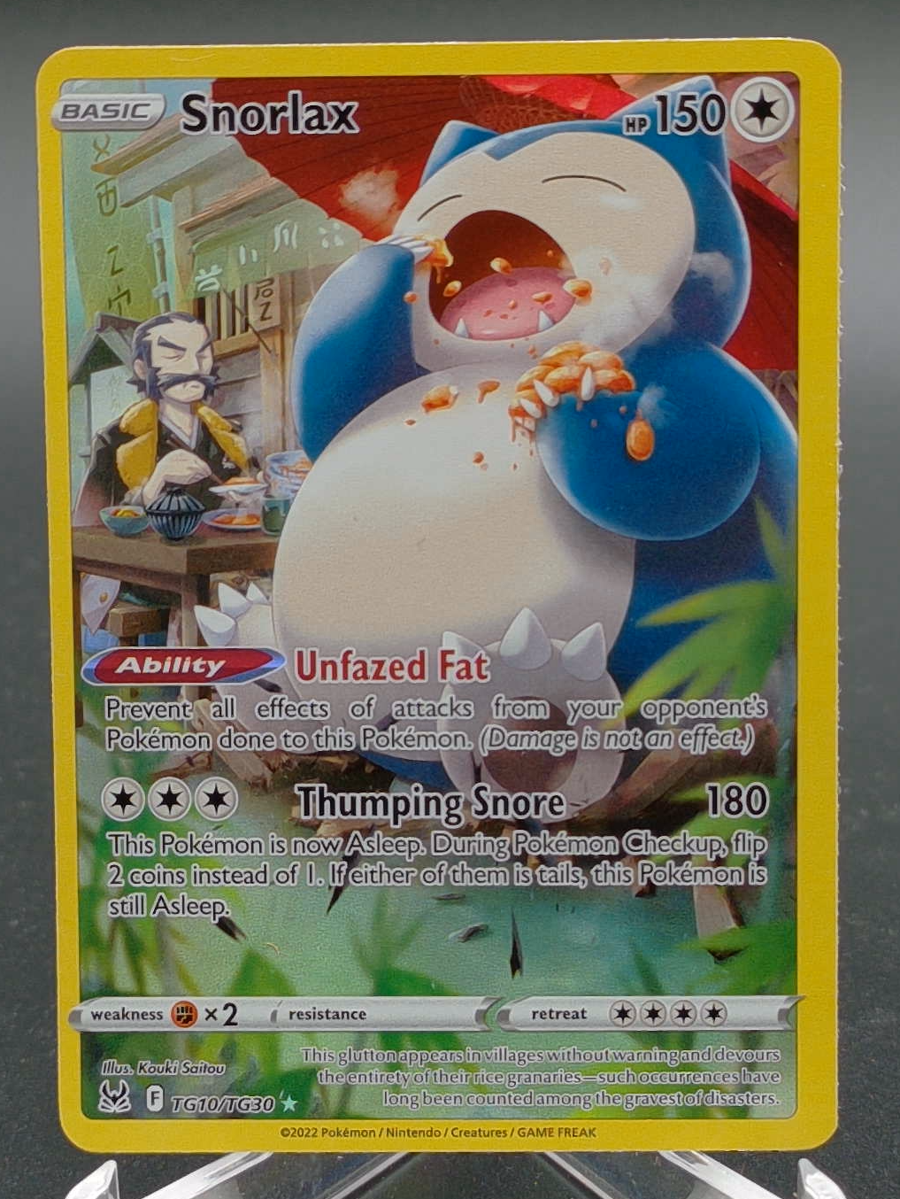 Snorlax #TG10 - Front