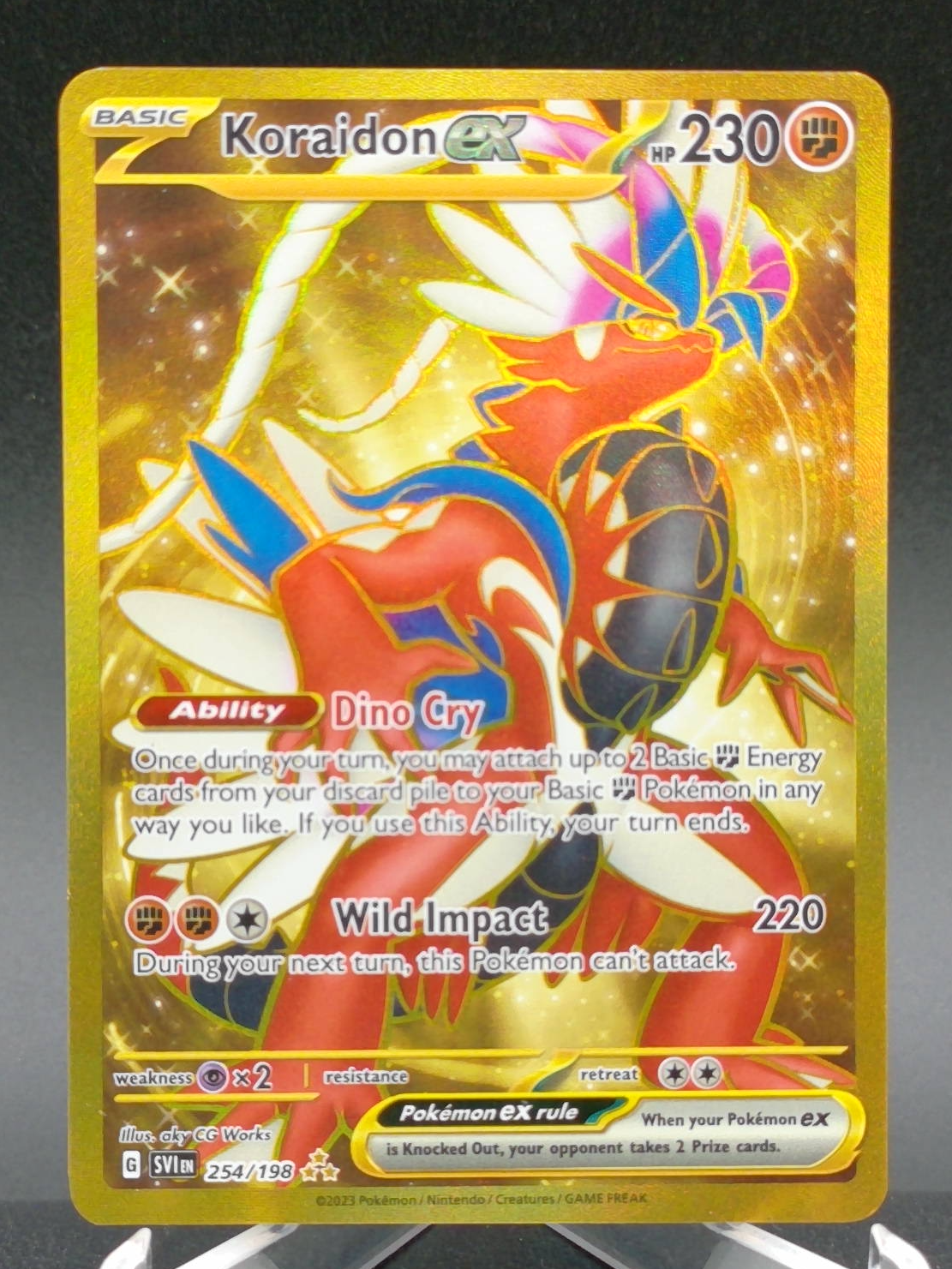 Koraidon ex #254 — front