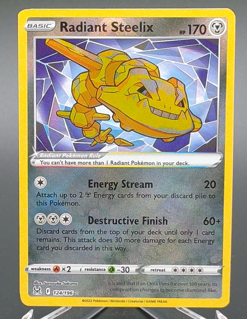 Radiant Steelix #124 - Front