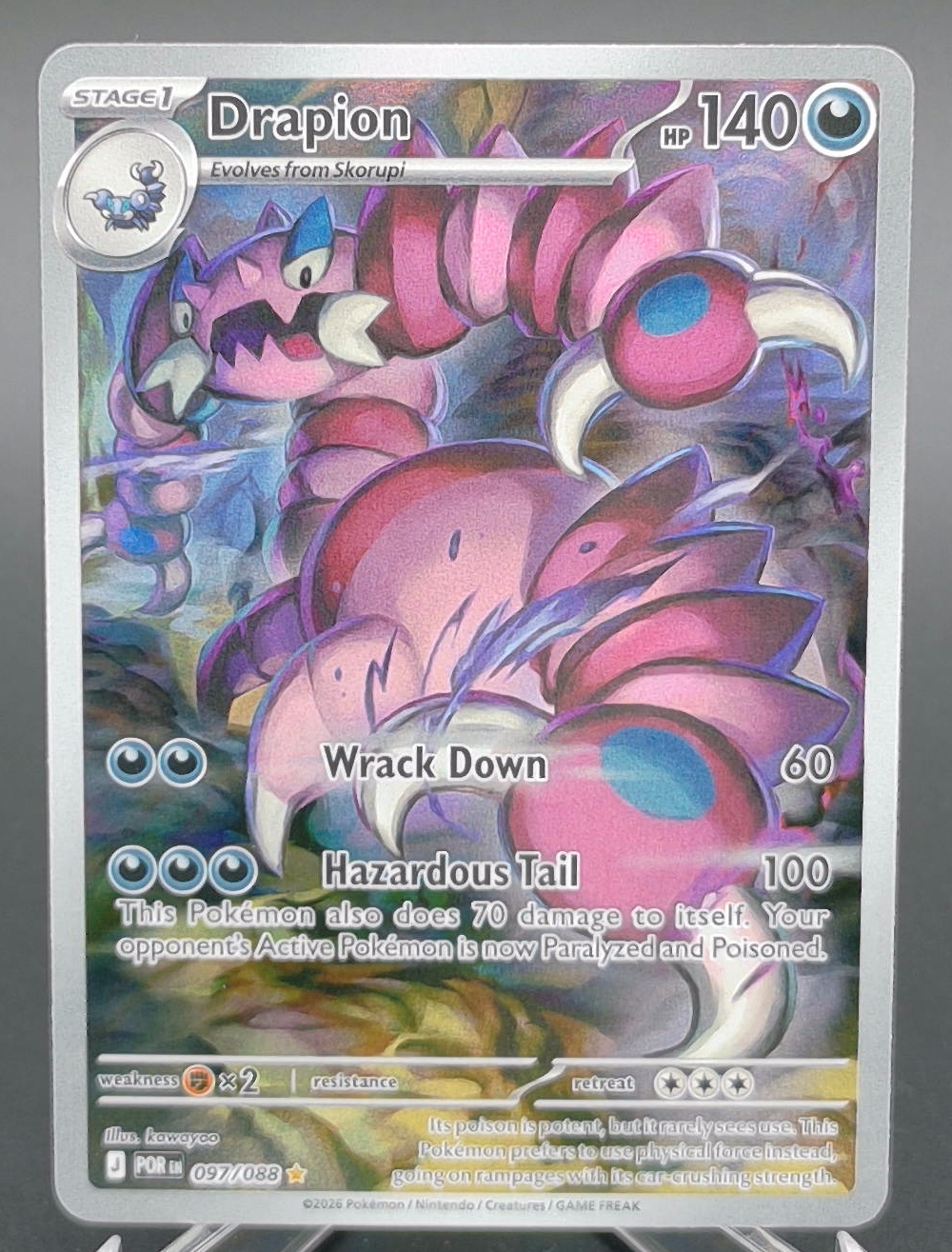 Drapion #097 - Front