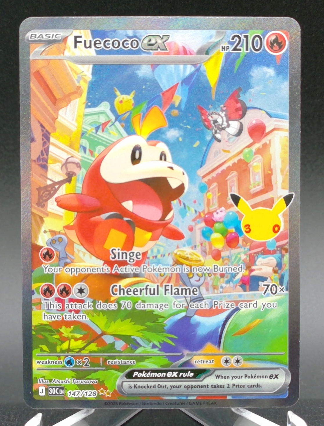 Fuecoco ex #147 — front