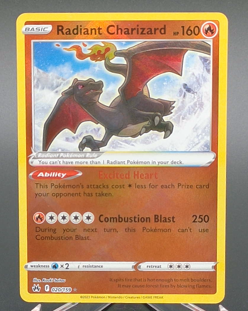 Radiant Charizard #020 - Front