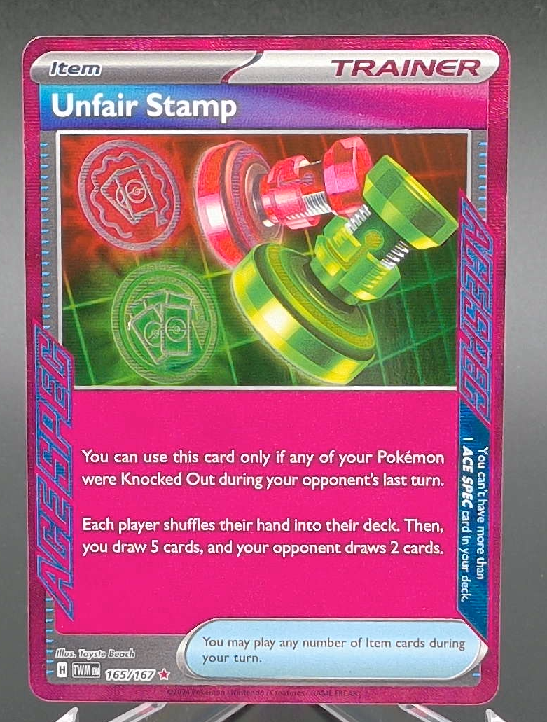 Unfair Stamp #165 - Front