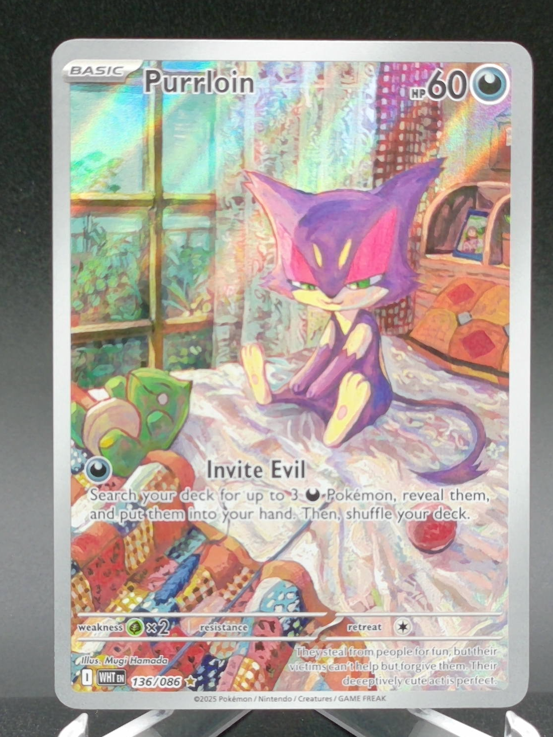 Purrloin #136 — front