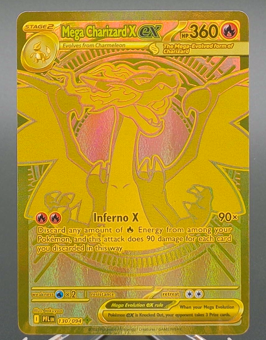 Mega Charizard X ex #130 - Front