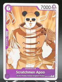 Scratchmen Apoo (Pandaman Art) #OP17-070 (Parallel) — front
