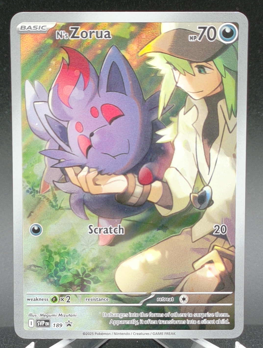 N's Zorua #189 — front