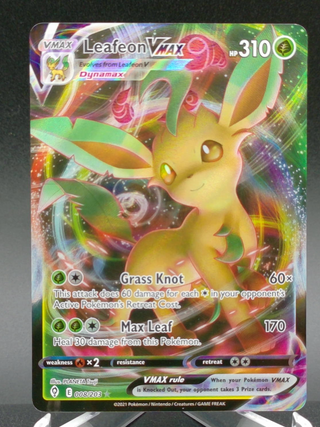 Leafeon VMAX #8 — Copy #1 (NM) front