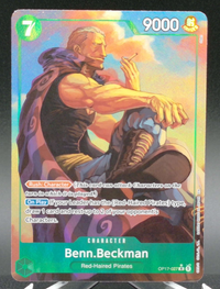 Benn.Beckman (Alternate Art) #OP17-027 (Parallel) — front