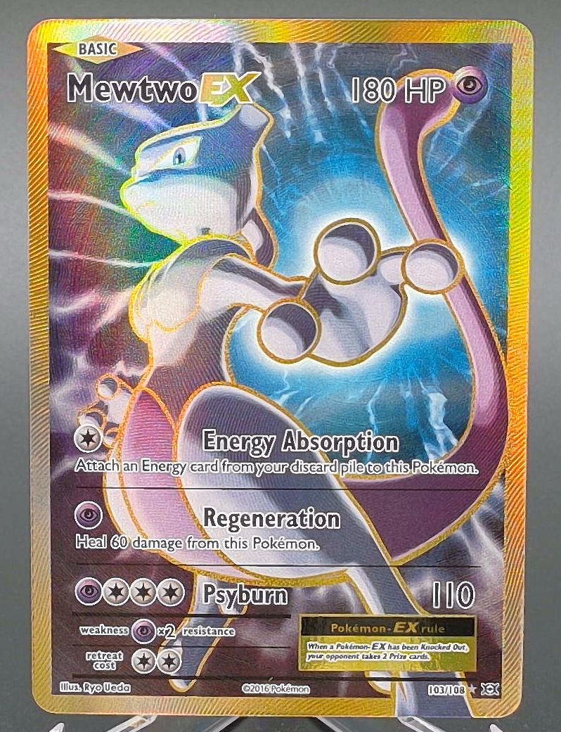 Mewtwo EX #103 - Front