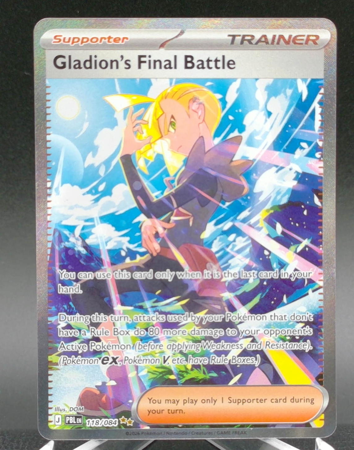 Gladion's Final Battle #118 — front
