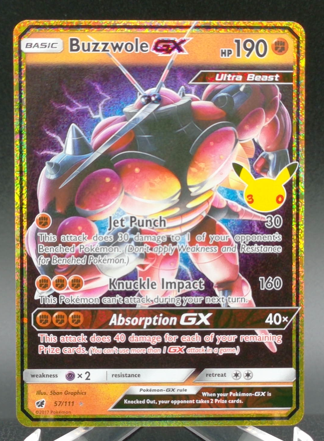 Buzzwole GX #013 — front