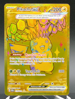 Pikachu ex #179 — Copy #1 (NM) front