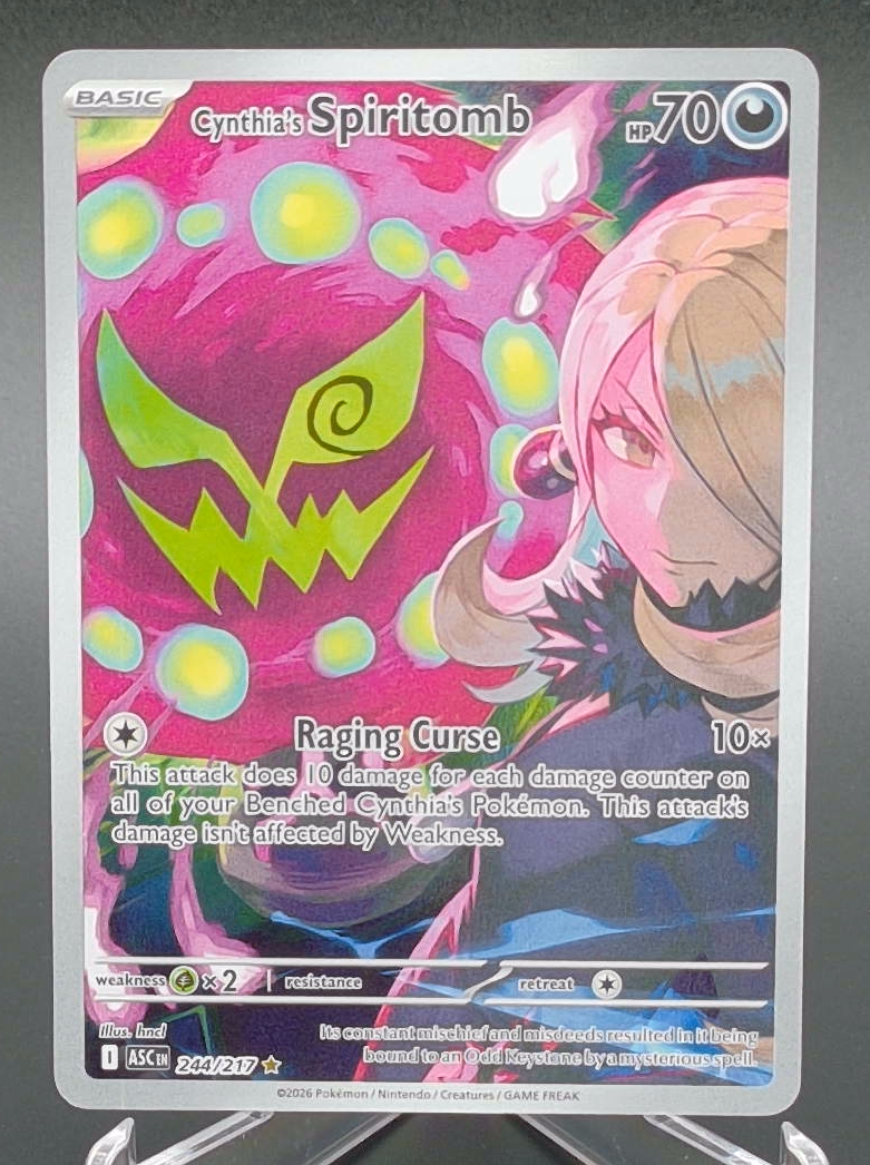 Cynthia's Spiritomb #244 - Front
