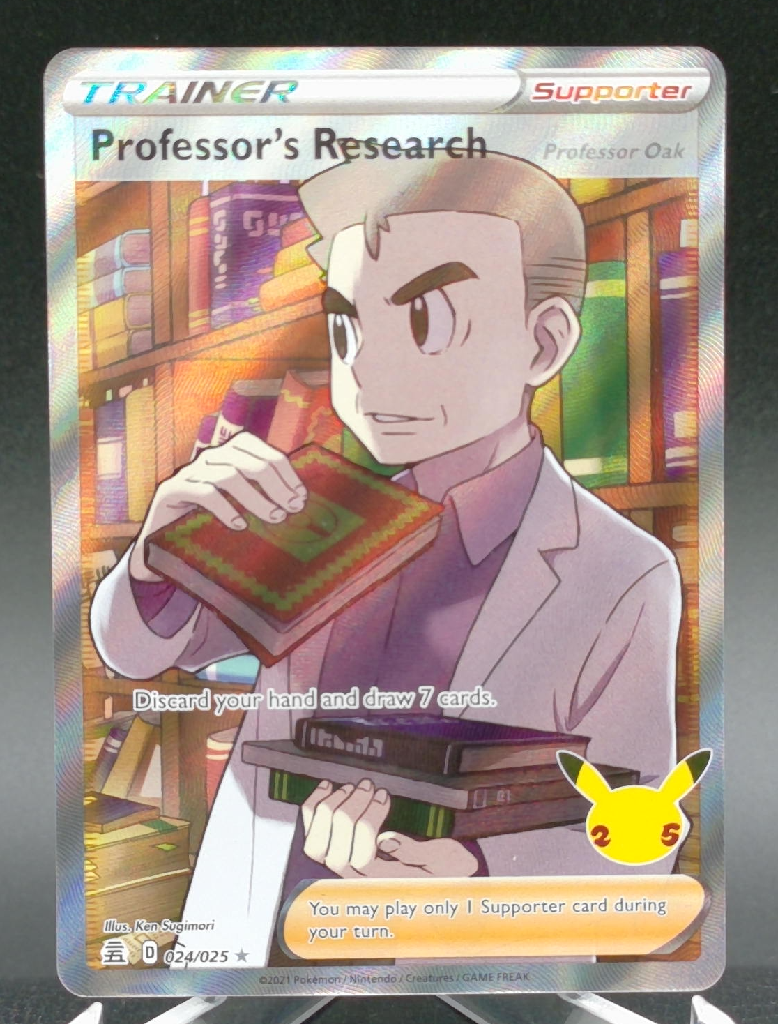 Professor's Research (Full Art) #24 — front