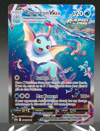 Vaporeon VMAX #SWSH182 — front