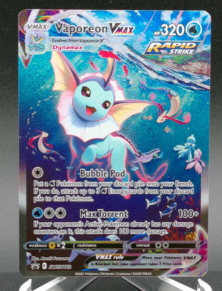 Vaporeon VMAX #SWSH182 — Copy #1 (NM) front