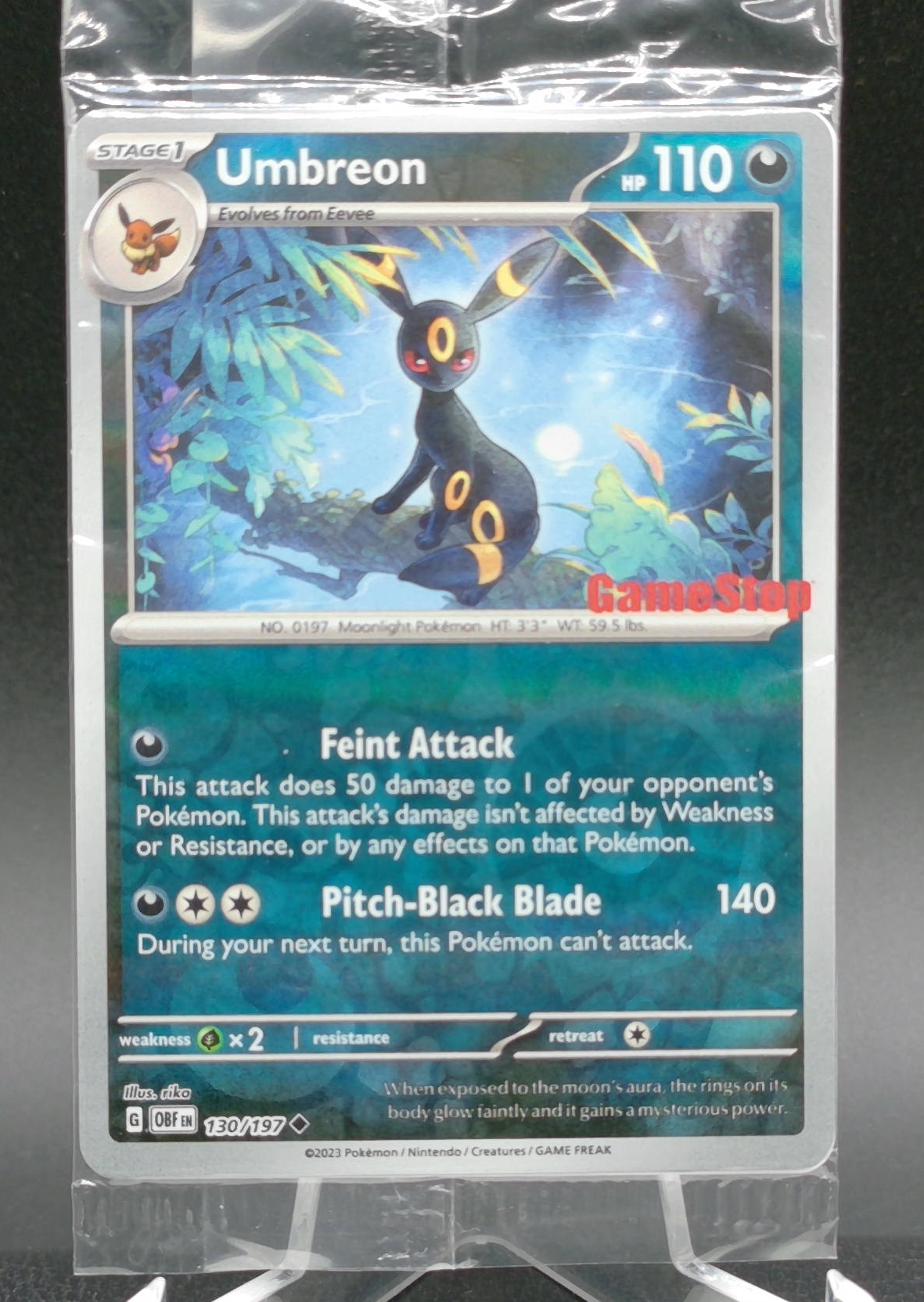 Umbreon (GameStop Exclusive) #130 — front