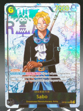 Sabo (120) (Parallel) #OP13-120 (Parallel) — Copy #1 (NM) front