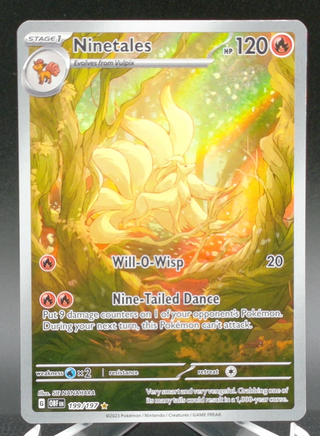 Ninetales #199 — Copy #1 (MP) front