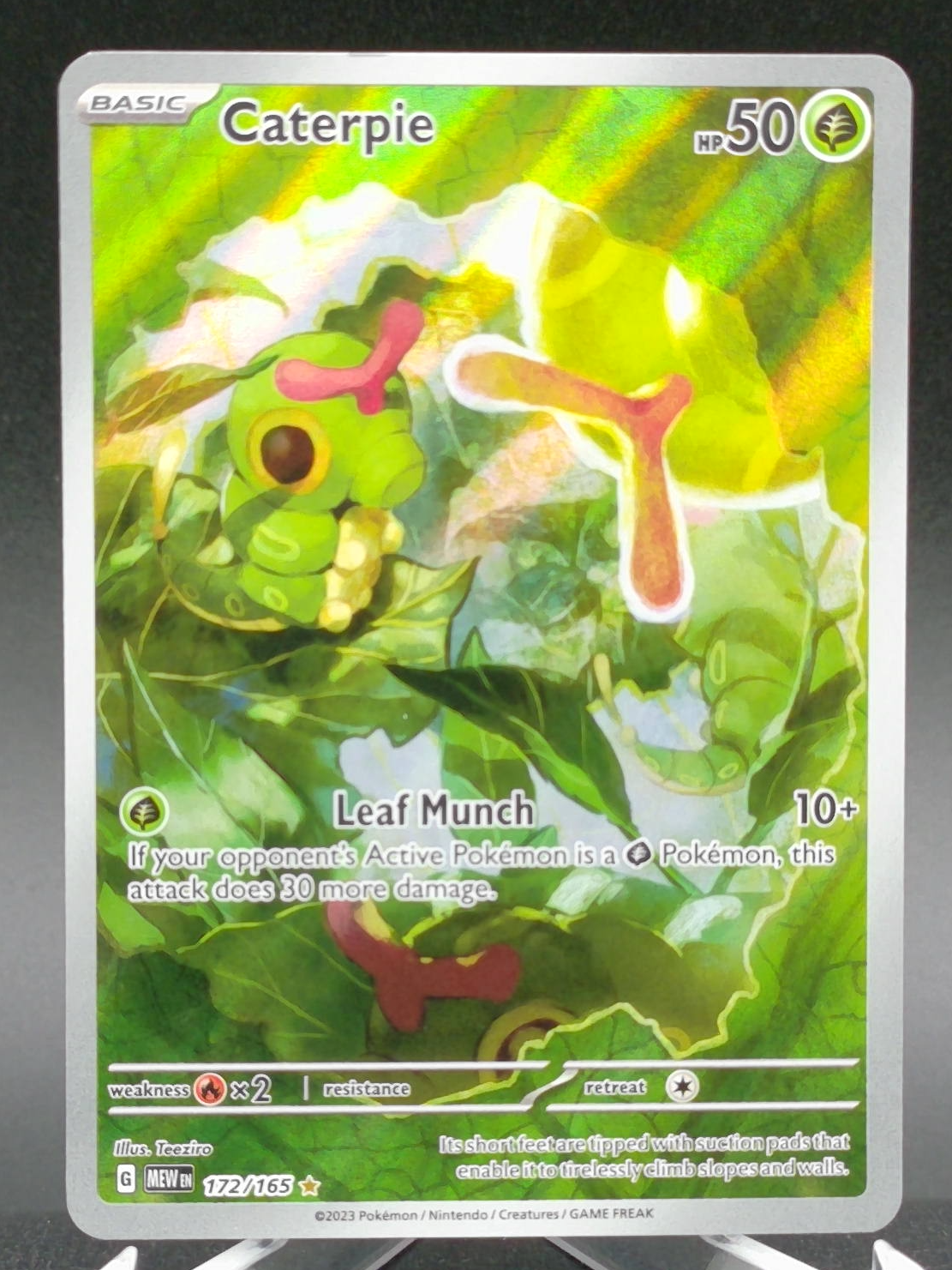 Caterpie #172 — front
