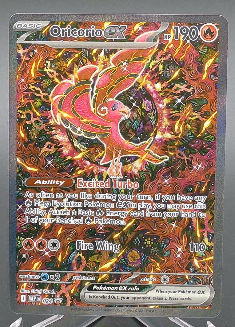 Oricorio ex #024 - Front