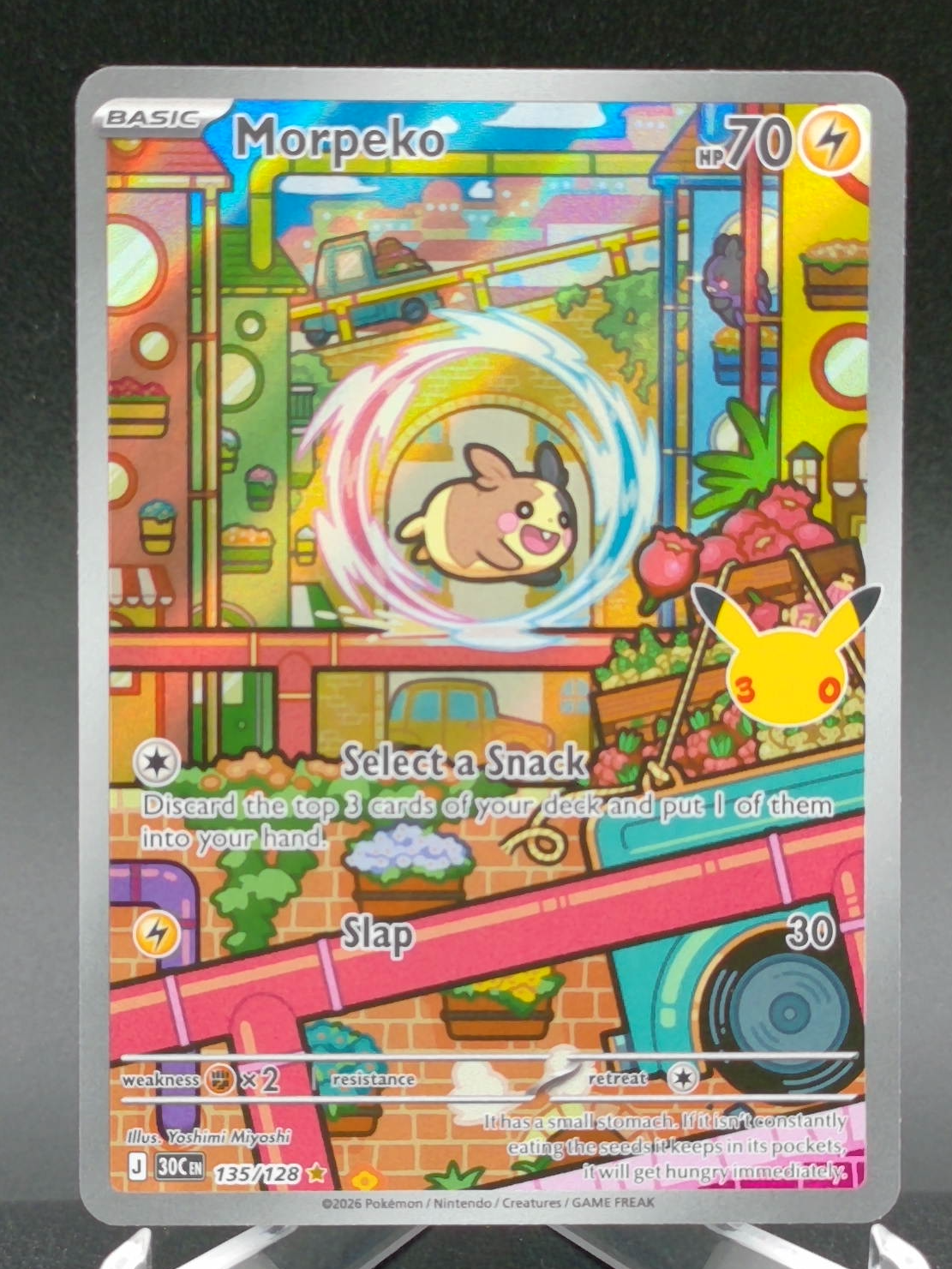 Morpeko #135 — front
