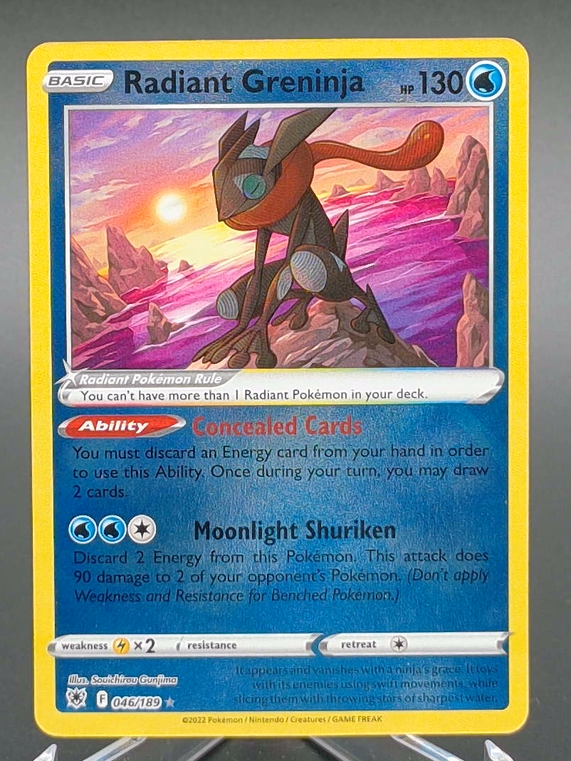Radiant Greninja #046 - Front