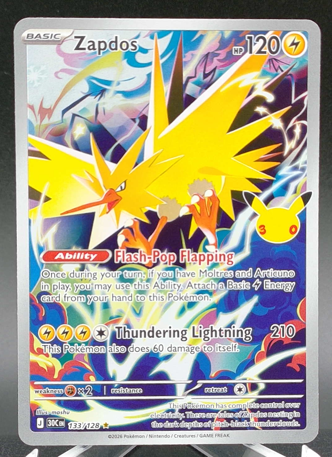 Zapdos #133 — front