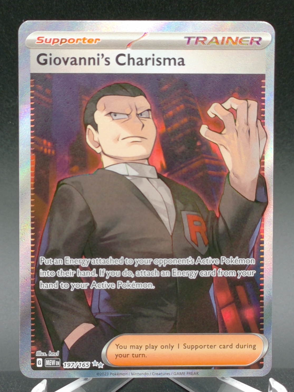 Giovanni's Charisma #197 — front