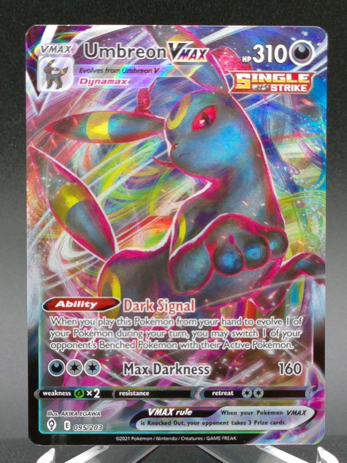 Umbreon VMAX #95 — front