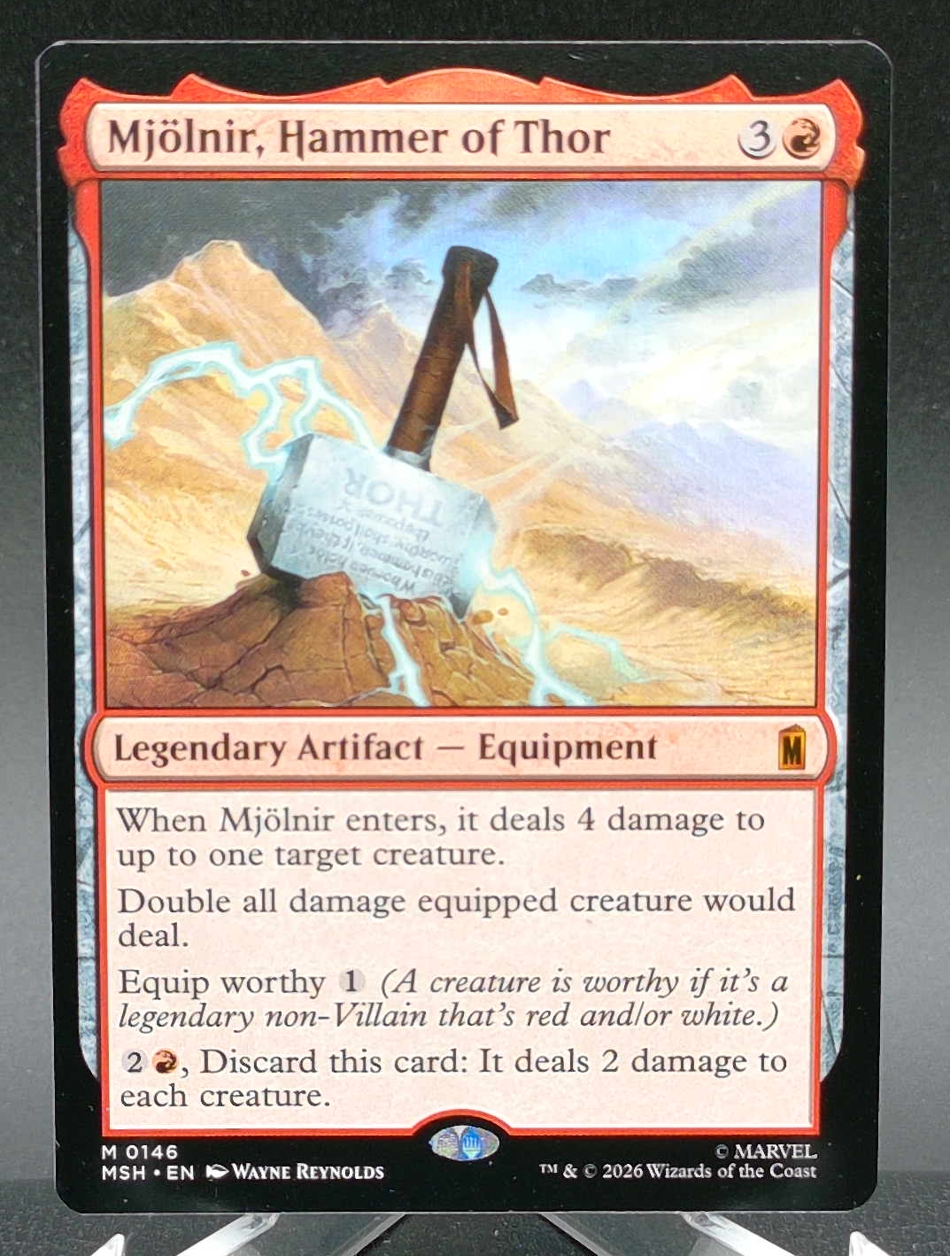 Mjolnir, Hammer of Thor — front