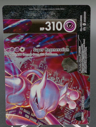 Mewtwo V-UNION #SWSH160 — Copy #1 (NM) front