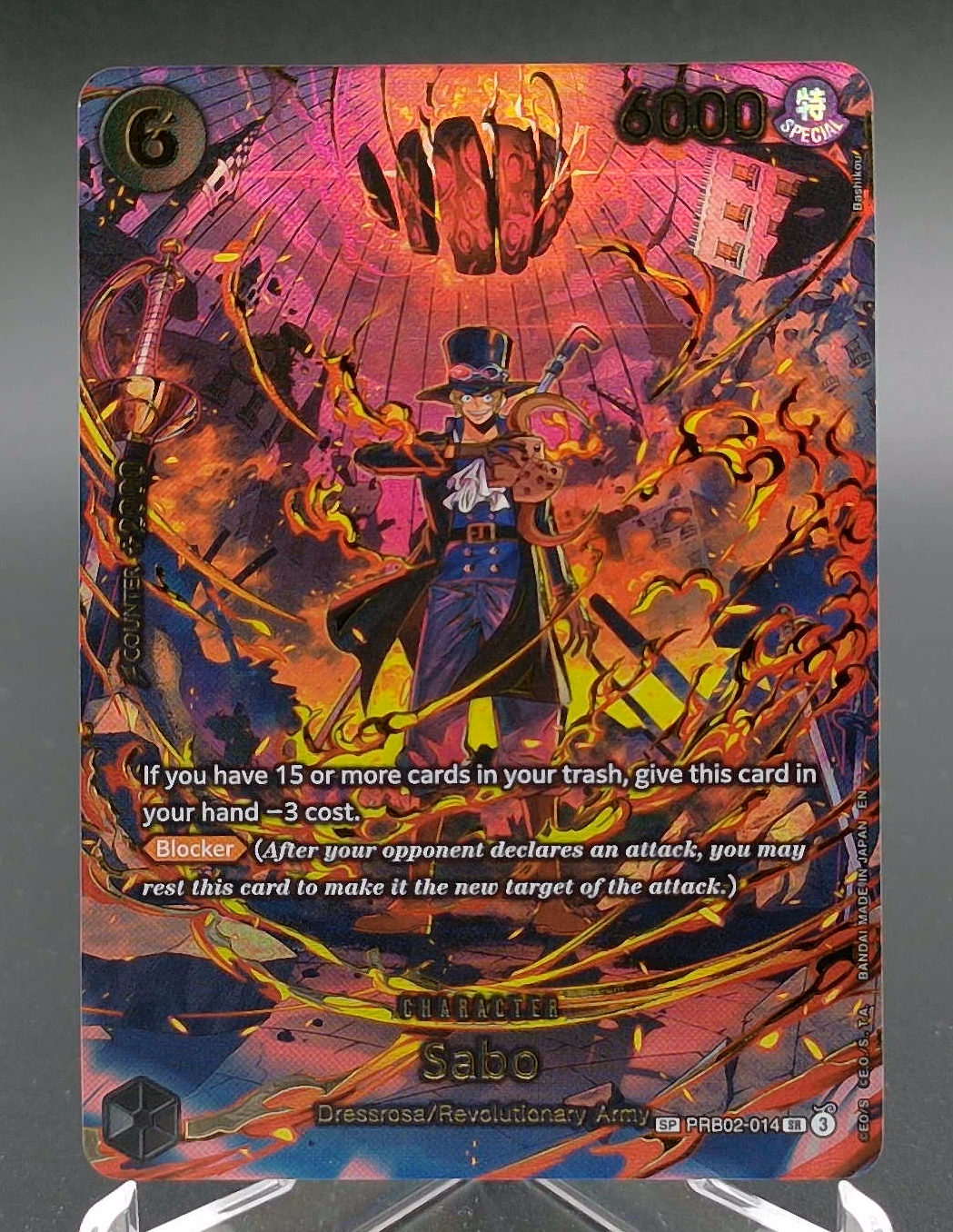 Sabo #PRB02-014 (SP) - Front