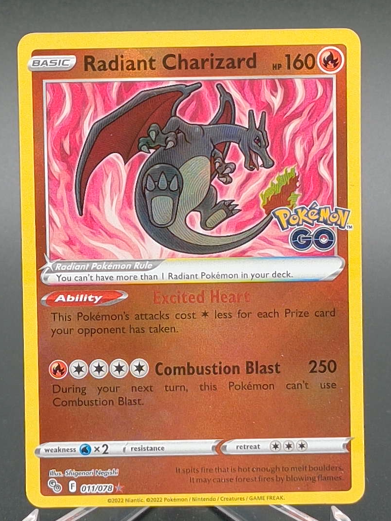Radiant Charizard #011 - Front