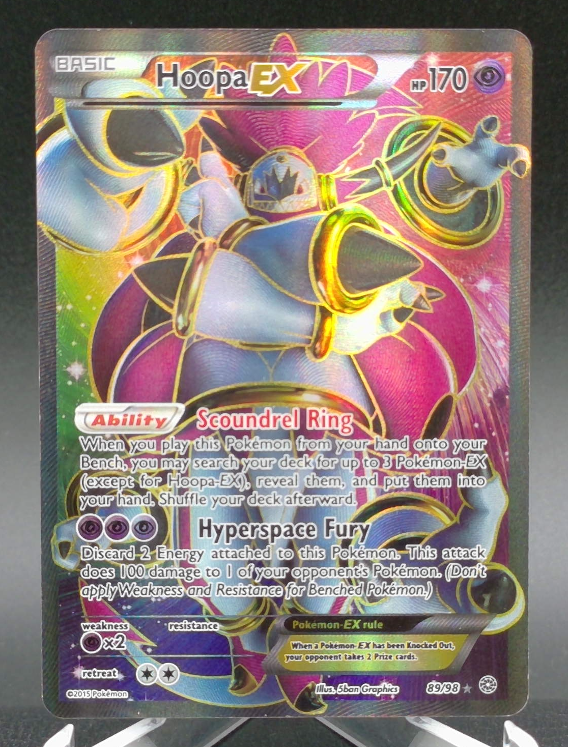 Hoopa EX #89 — front
