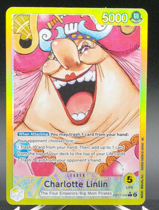 Charlotte Linlin (Alternate Art) #OP17-099 (Parallel) — Copy #1 (NM) front