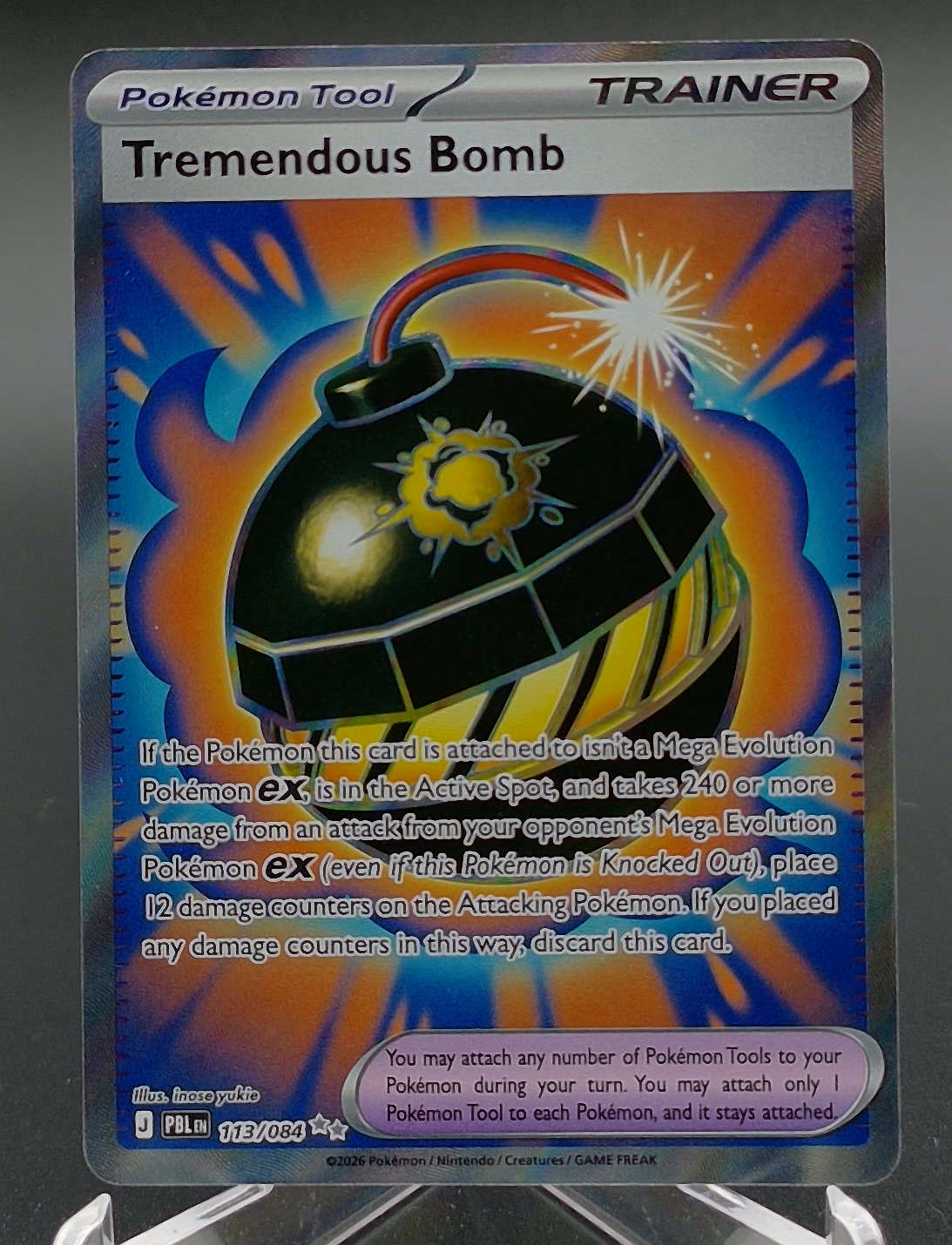 Tremendous Bomb #113 - Front