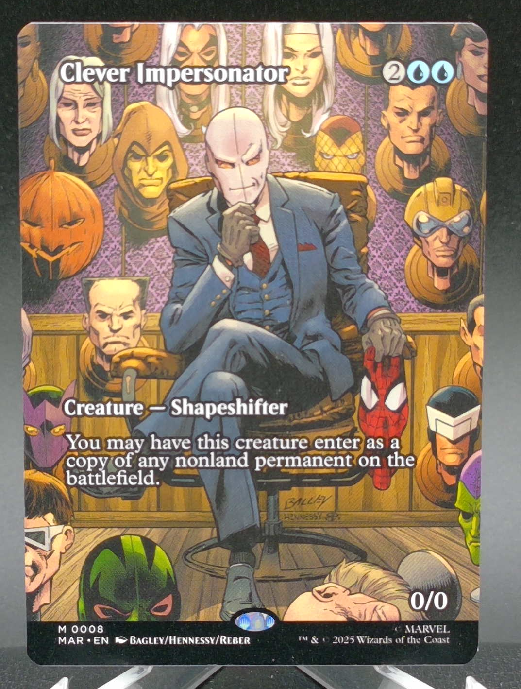 Clever Impersonator (Borderless) — front