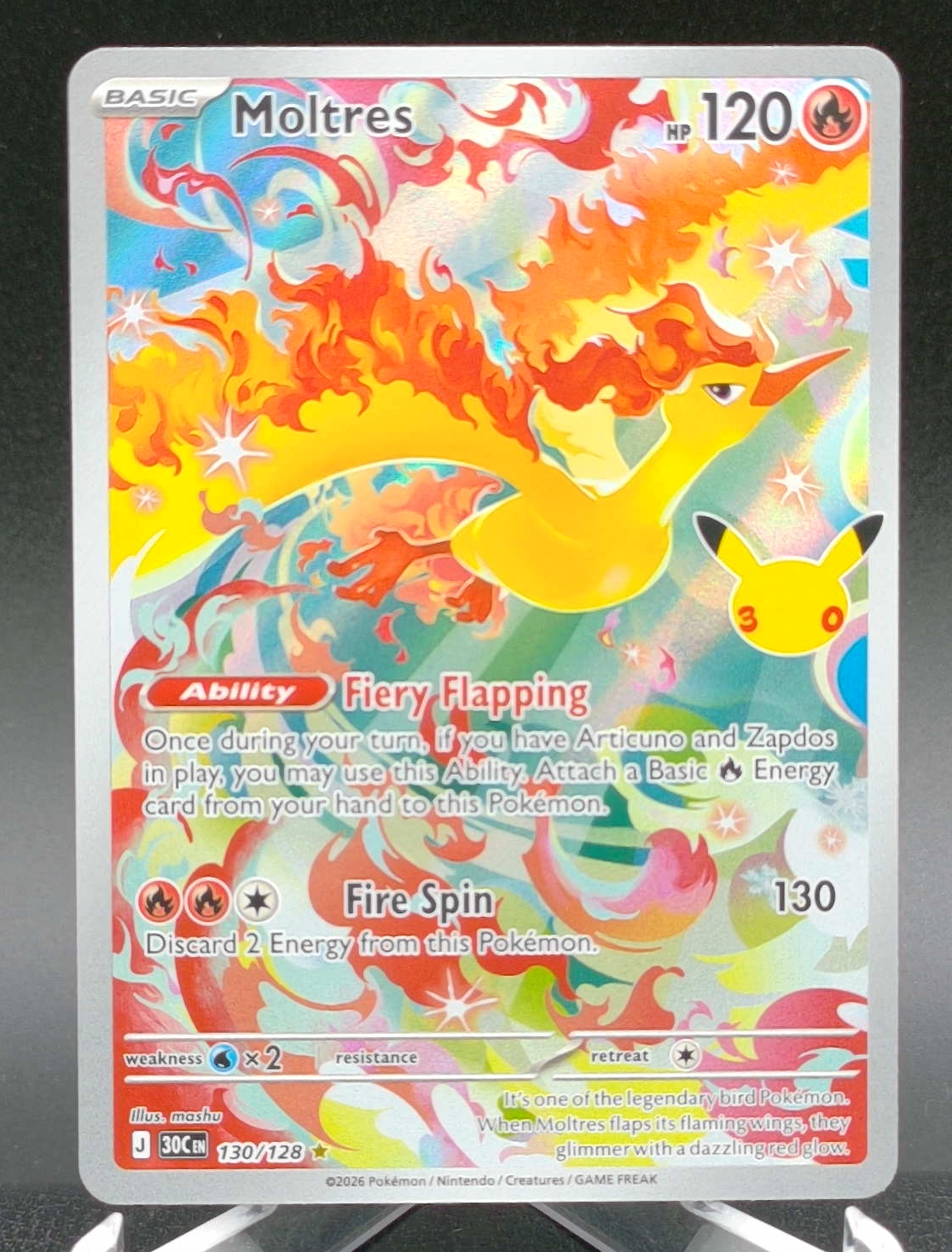 Moltres #130 — front
