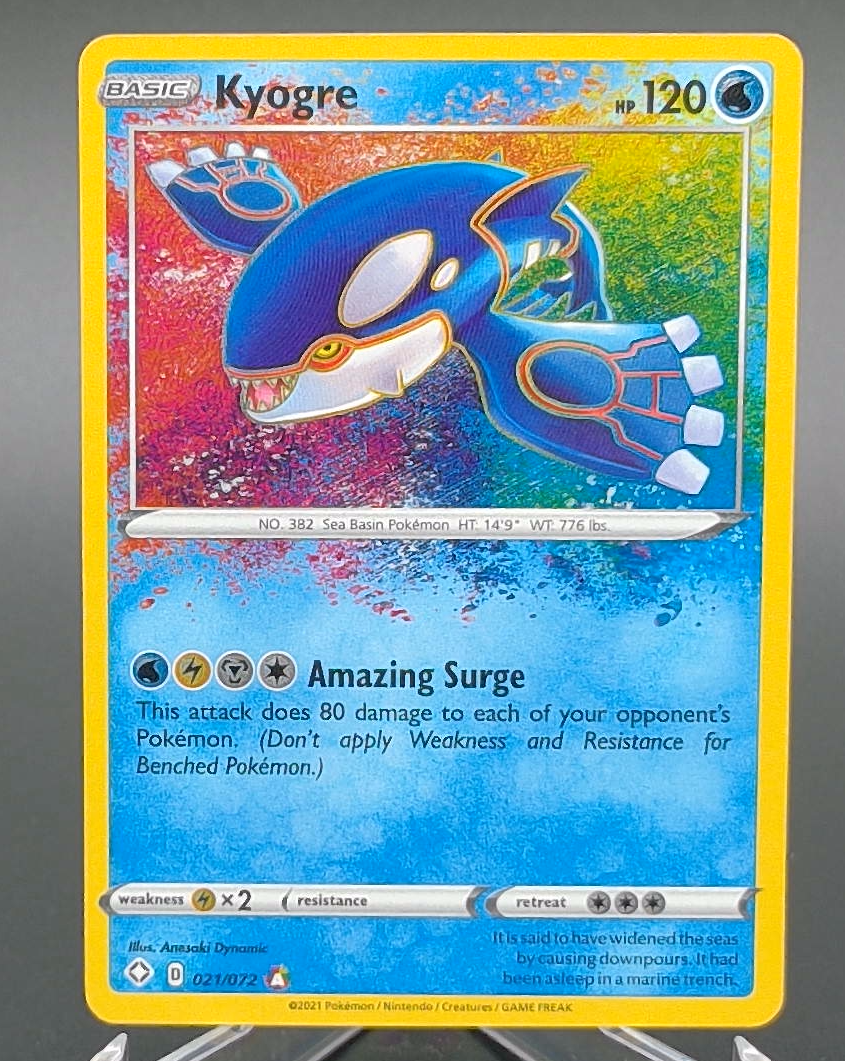 Kyogre #021 - Front