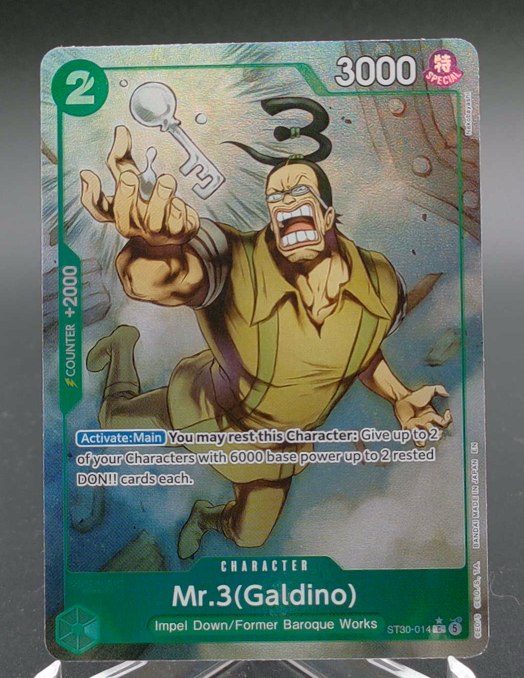 Mr.3(Galdino) #ST30-014 (Parallel) - Front