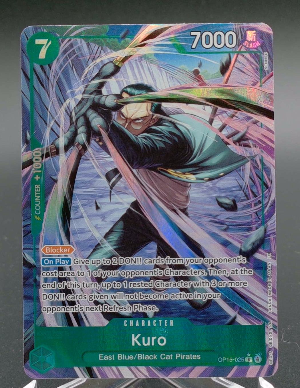 Kuro #OP15-025 (Parallel) - Front