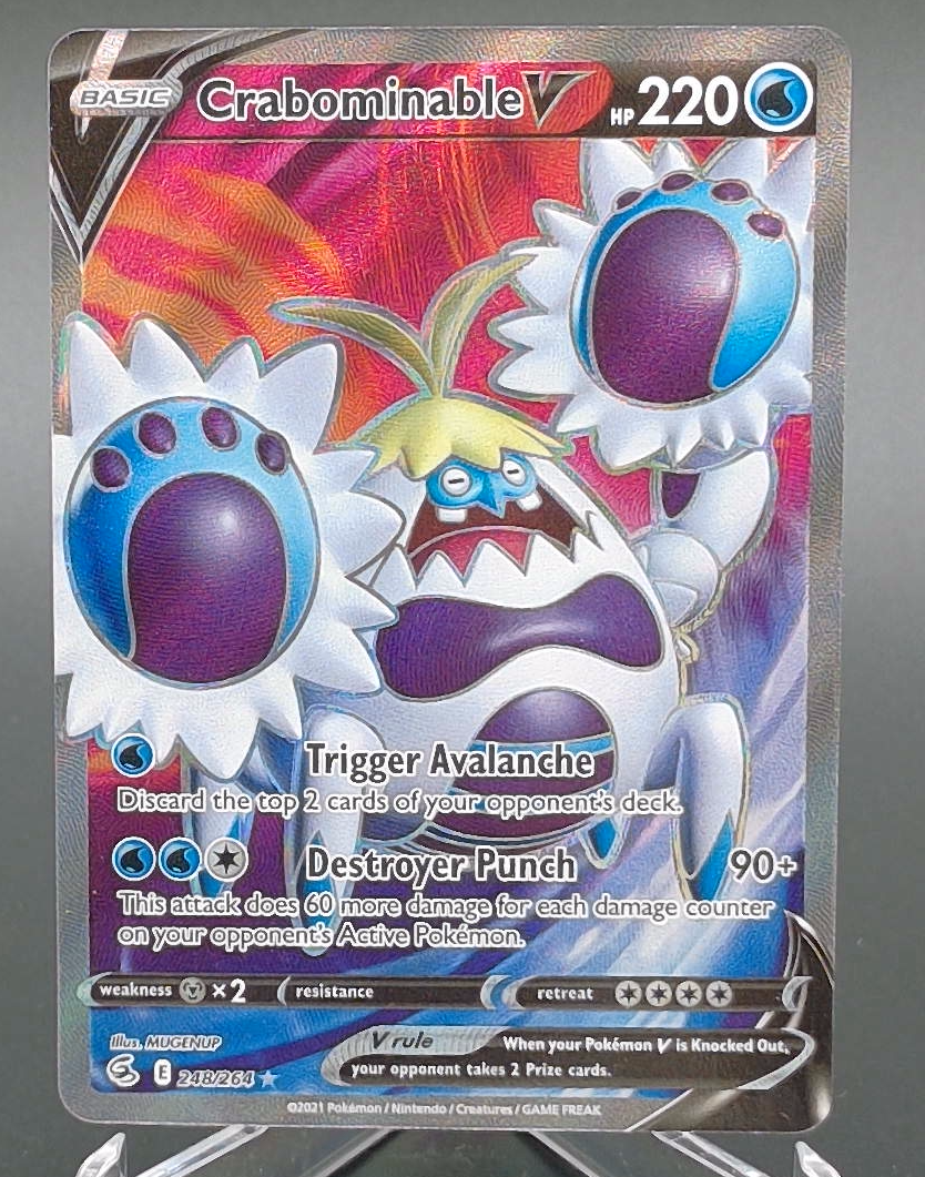 Crabominable V (Full Art) #248 - Front