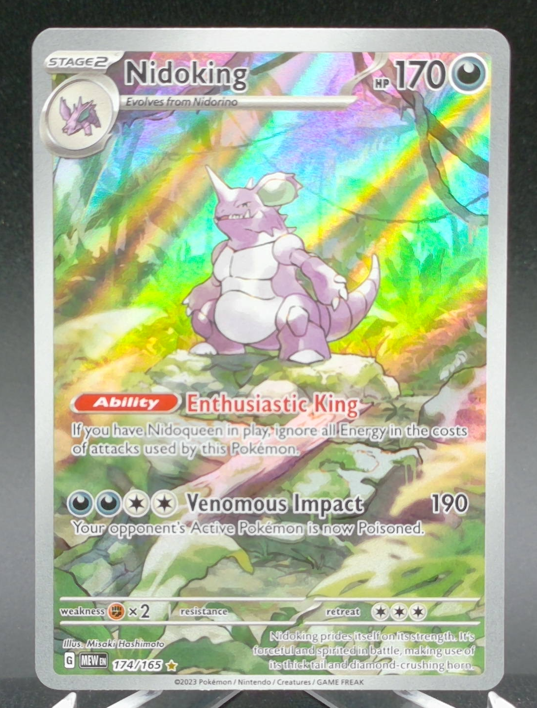 Nidoking #174 — front