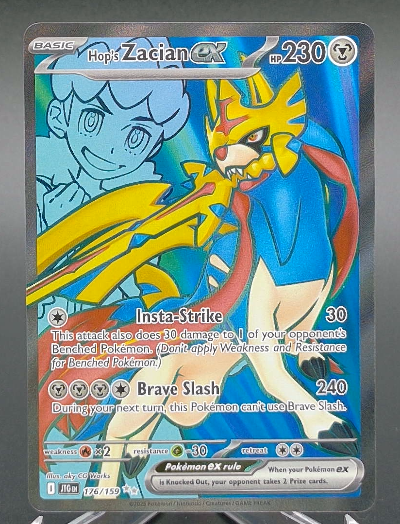 Hop's Zacian ex #176 - Front